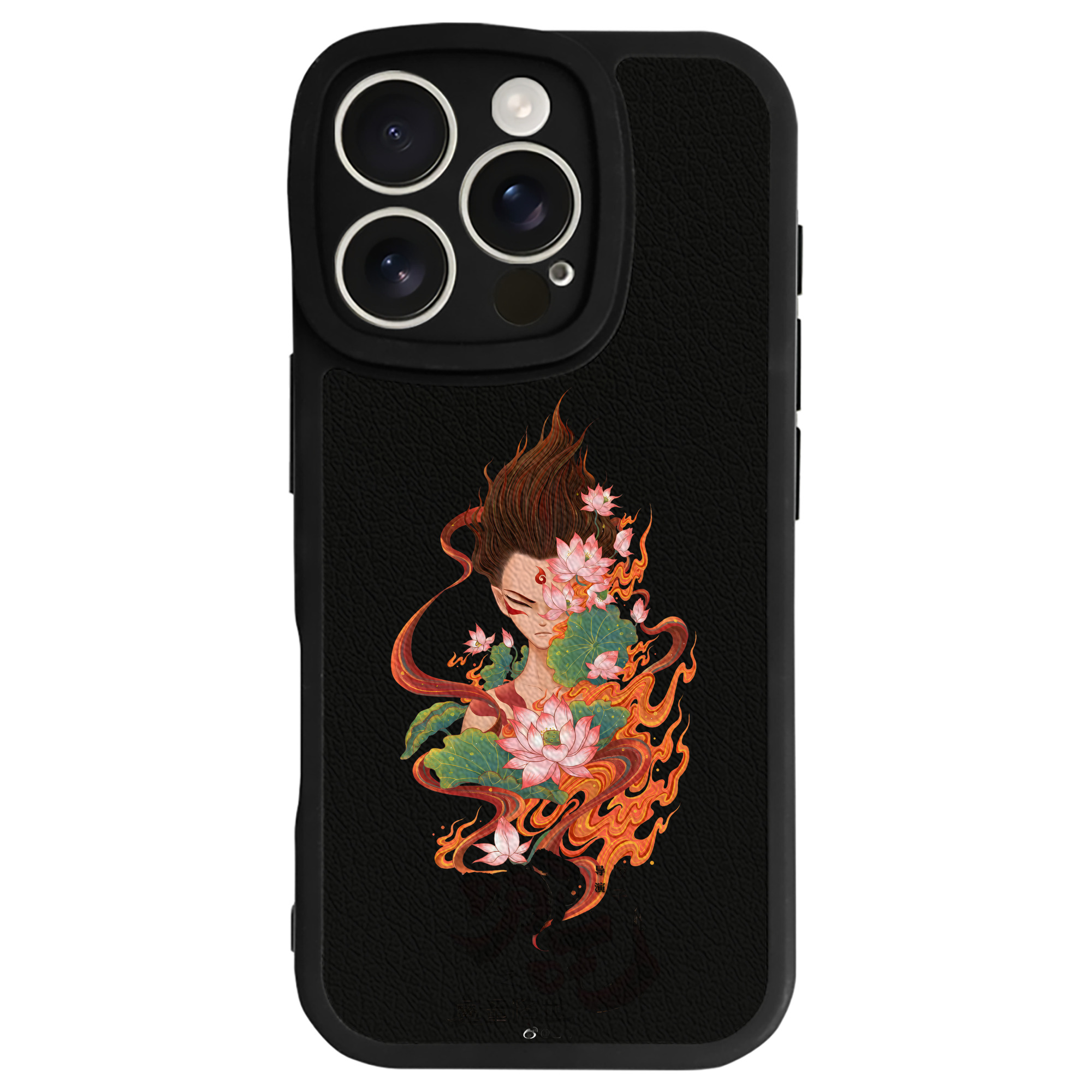 （画像用） Ne Zha 2 ナタ 魔童の大暴れ 【iPhone 16シリーズ対応】シリコンスマホケース（レザー調） 材質：シリコン
